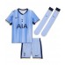 Maglie da calcio Tottenham Hotspur Pape Matar Sarr #29 Seconda Maglia Bambino 2024-25 Manica Corta (+ Pantaloni corti)